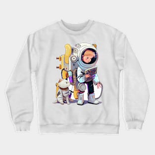 The rocket girl Crewneck Sweatshirt